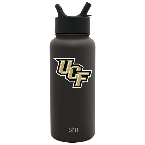 Gifts for Men Women Dads Simple Modern 32oz Summit Water Bottle with Straw Lid Leakproof Travel Tumbler Stainless Steel Florida A/&M Rattlers